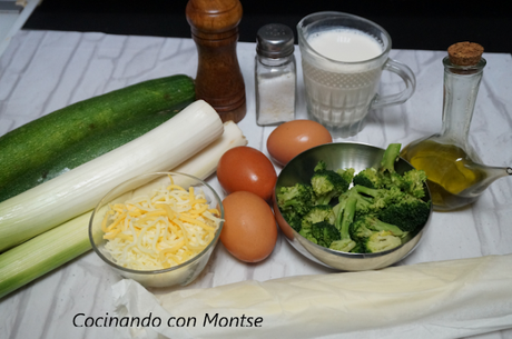 Receta de quiche de verduras