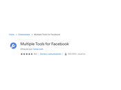 útil extensión Chrome para Facebook, Multiple Tools