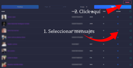 Como eliminar todas las conversaciones de facebook de una sola vez