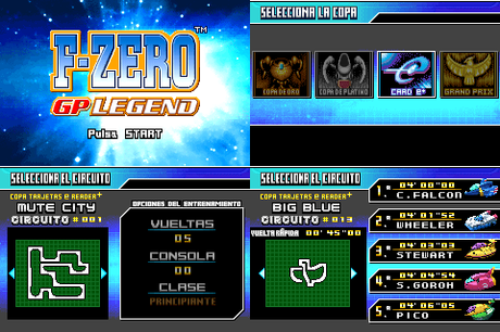 [ROM hack] F-Zero: GP Legend e+ Complete (Game Boy Advance)