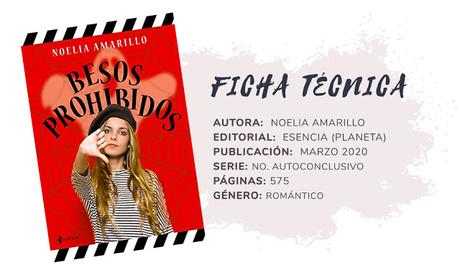 Reseña: BESOS PROHIBIDOS - Noelia Amarillo