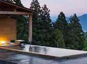 lugares paradisiacos japón: fuente termal Japón