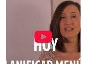 Cómo hacer menú semanal