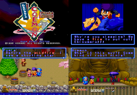 Ganbare Goemon: Uchuu Kaizoku Akogingu de PlayStation traducido al inglés Ganbare Goemon: Uchuu Kaizoku Akogingu de PlayStation traducido al inglés