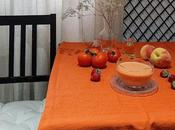 Gazpacho melocotón fresas