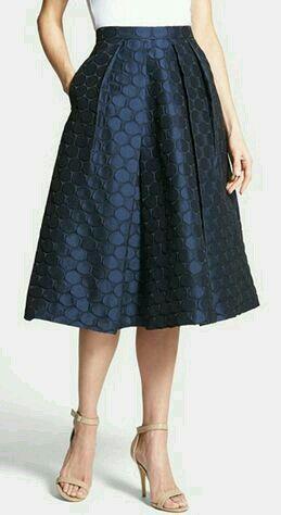 Faldas De Moda 2018 Juveniles Largas