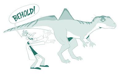 Unas cuantas ilustraciones dinosaurianas... (XLVIII)