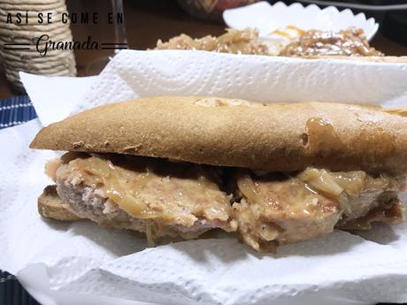 Bocata Salisbury ibérico Bocata Salisbury ibérico