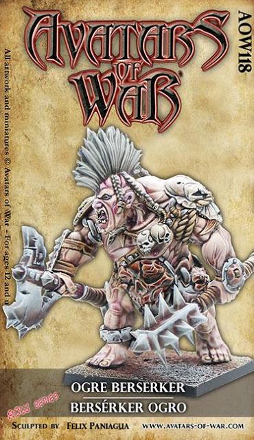 Nueva figura de AoW: Ogro Berserker!