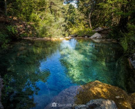 La cabecera del río Brugent entre Capafonts y la Cova de les Gralles