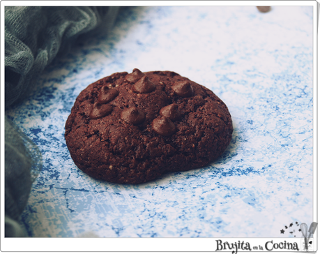 Cookies de chocolate sin huevo