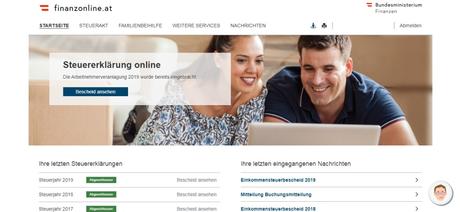 La declaración de la renta en Austria: nueva apariencia de la web La declaración de la renta en Austria: nueva apariencia de la web
