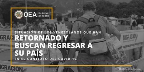 El informe “Situación de los venezolanos que han retornado y buscan regresar a su país en el contexto del COVID-19” indica que “a la fecha, se han registrado aproximadamente 105.000 retornos desde Colombia y 6.000 desde Brasil, según cifras oficiales”.