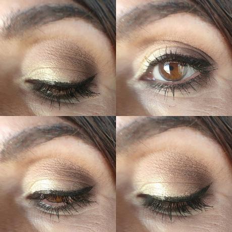 look dorado zoom ojos colección GOOD VIBES de Revolution 13