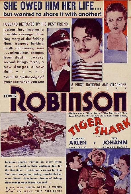 TIGER SHARK (Pasto de tiburones) - Howard Hawks