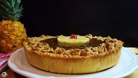 Tarta de manzanas con struesel