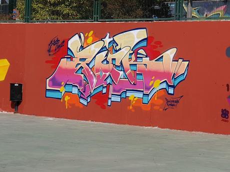 Graffitis  Zona huerta Mayor