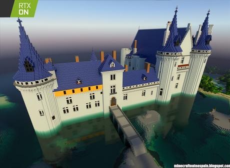 Minecrafteate en RTX, Nº6: Replica del Castillo de Sully Sur Loire, Francia.
