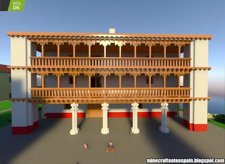 Minecrafteate en RTX, Nº5: Réplica Minecraft de la Posada de los Portales, Tomelloso, Ciudad Real, España. Minecrafteate en RTX, Nº5: Réplica Minecraft de la Posada de los Portales, Tomelloso, Ciudad Real, España.