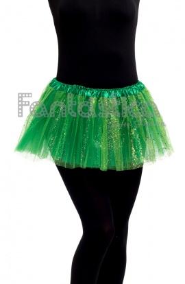 Falda De Tul Verde