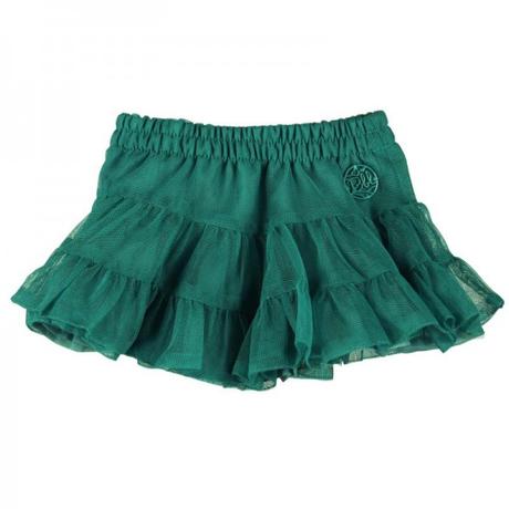 Falda De Tul Verde