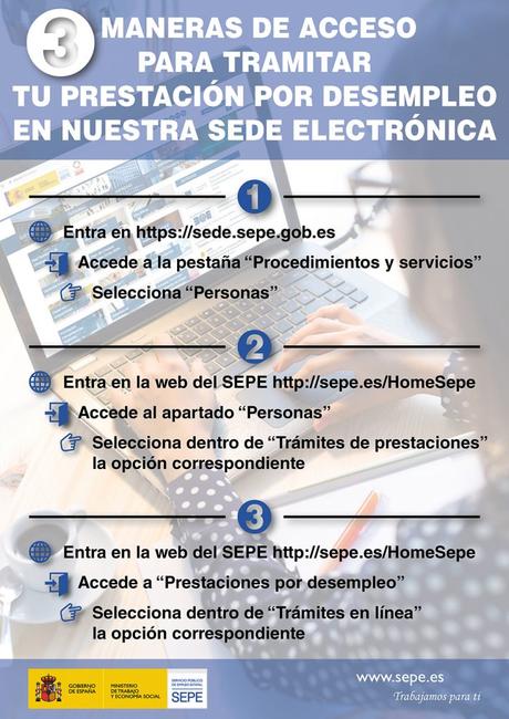 Nuevas formas del SEPE para solicitar o consultar tu prestación por desempleo y otros tramites Nuevas formas del SEPE para solicitar o consultar tu prestación por desempleo y otros tramites