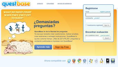Herramientas Multiplataforma para la creación y corrección de Test o evaluaciones Herramientas Multiplataforma para la creación y corrección de Test o evaluaciones