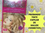 Probando Tinte Capilar marca KALLOS COSMETICS