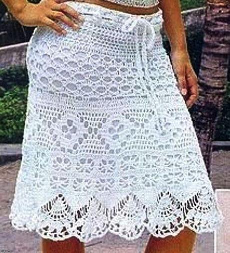 Faldas En Crochet Para Dama - Paperblog