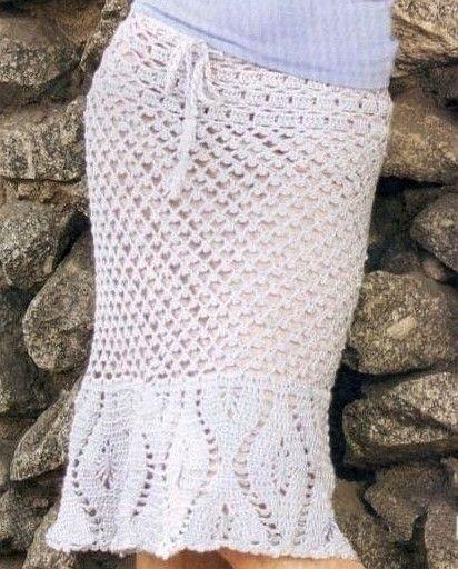 Faldas En Crochet Para Dama