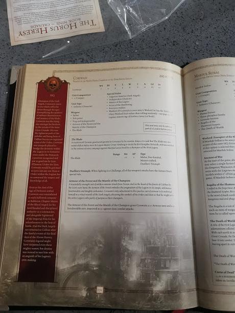 Una muestra de los contenidos de Crusade.