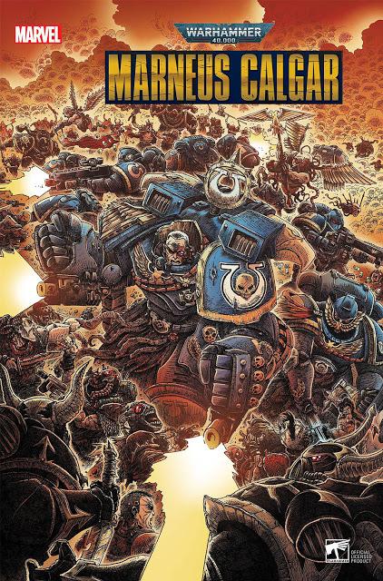 Algunas imagenes mas del cómic de Marneus Calgar (Marvel)