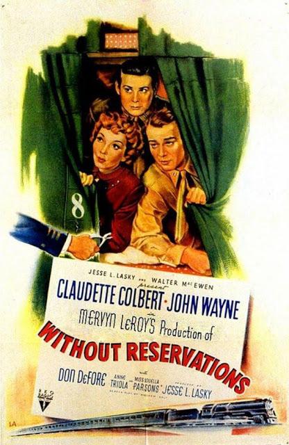 SUCEDIÓ EN EL TREN (Without Reservations) VOSE - Mervyn LeRoy