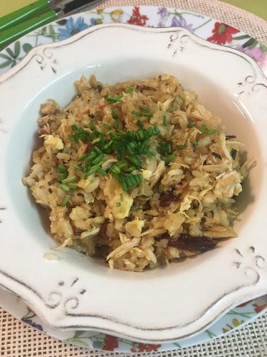 Arroz Chaufa O Arroz Frito Con Pollo Peruano