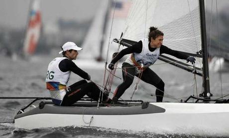 Santiago Lange y Carranza Saroli sextos en la Semana de