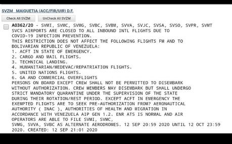 ÚLTIMA HORA | Restringidas operaciones aéreas en el territorio nacional hasta el 12 de octubre ÚLTIMA HORA | Restringidas operaciones aéreas en el territorio nacional hasta el 12 de octubre
