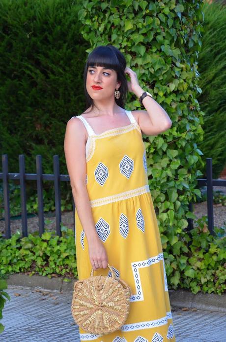 Maxi vestido bohemio