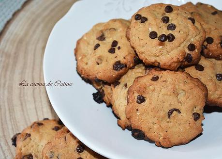 Cookies de avena y chocolate