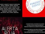 Manifiestos medidas urgentes sector cultural Alerta Roja