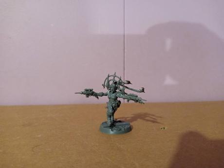 Wyld Runner y Death Maidens de las Escher, montadas