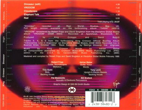 King Crimson - Dinosaur (EP - 1995) King Crimson - Dinosaur (EP - 1995)