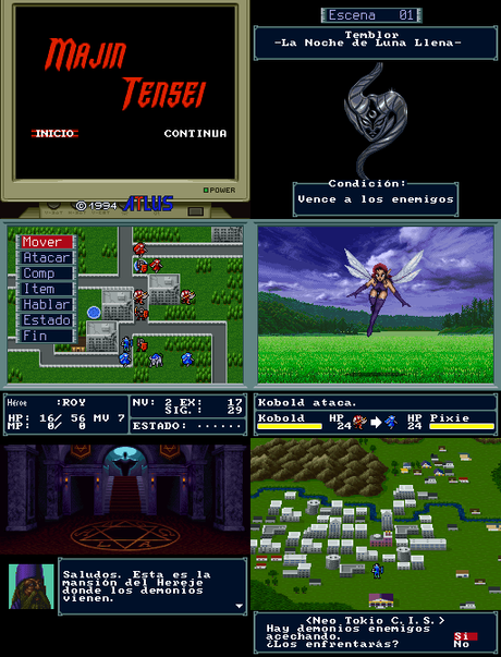 Majin Tensei de Super Nintendo traducido al español