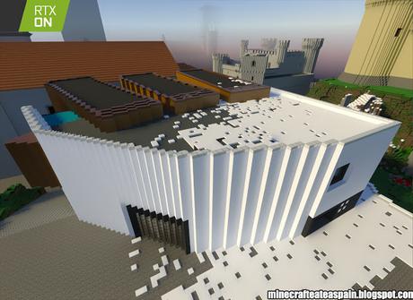 Minecrafteate en RTX, Nº11: Réplica Centro de Arte de la Caja de Burgos (CAB).