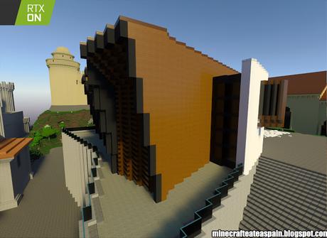 Minecrafteate en RTX, Nº11: Réplica Centro de Arte de la Caja de Burgos (CAB).