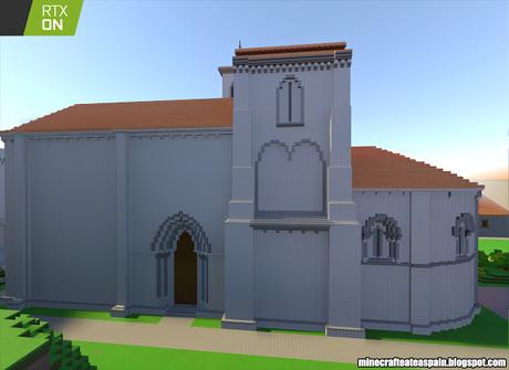 Minecrafteate en RTX, Nº10: Réplica de la Iglesia de Santa María de Siones, Burgos, España.