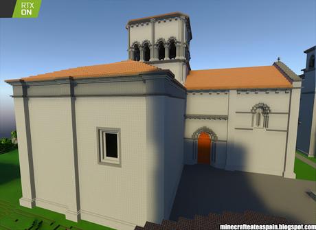 Minecrafteate en RTX, Nº9: Réplica de la Iglesia de San Nicolás de Bari, El Almiñe, Burgos, España.