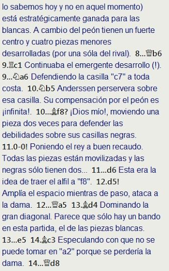 4 a 1 definitivo para Anderssen contra Staunton en el Torneo Internacional de Londres de 1851 4 a 1 definitivo para Anderssen contra Staunton en el Torneo Internacional de Londres de 1851