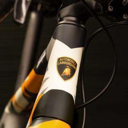 Esta bicicleta de ruta fue ideada en base al Aventador SVJ, que en 2018 estableció el récord de vuelta rápida al trazado de Nurburgring.