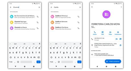 El truco de Android para buscar cualquier sitio o número en los contactos