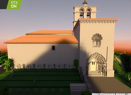 Minecrafteate en RTX, Nº12: Réplica de la Ermita de San Pantaleón de Losa, Burgos, España